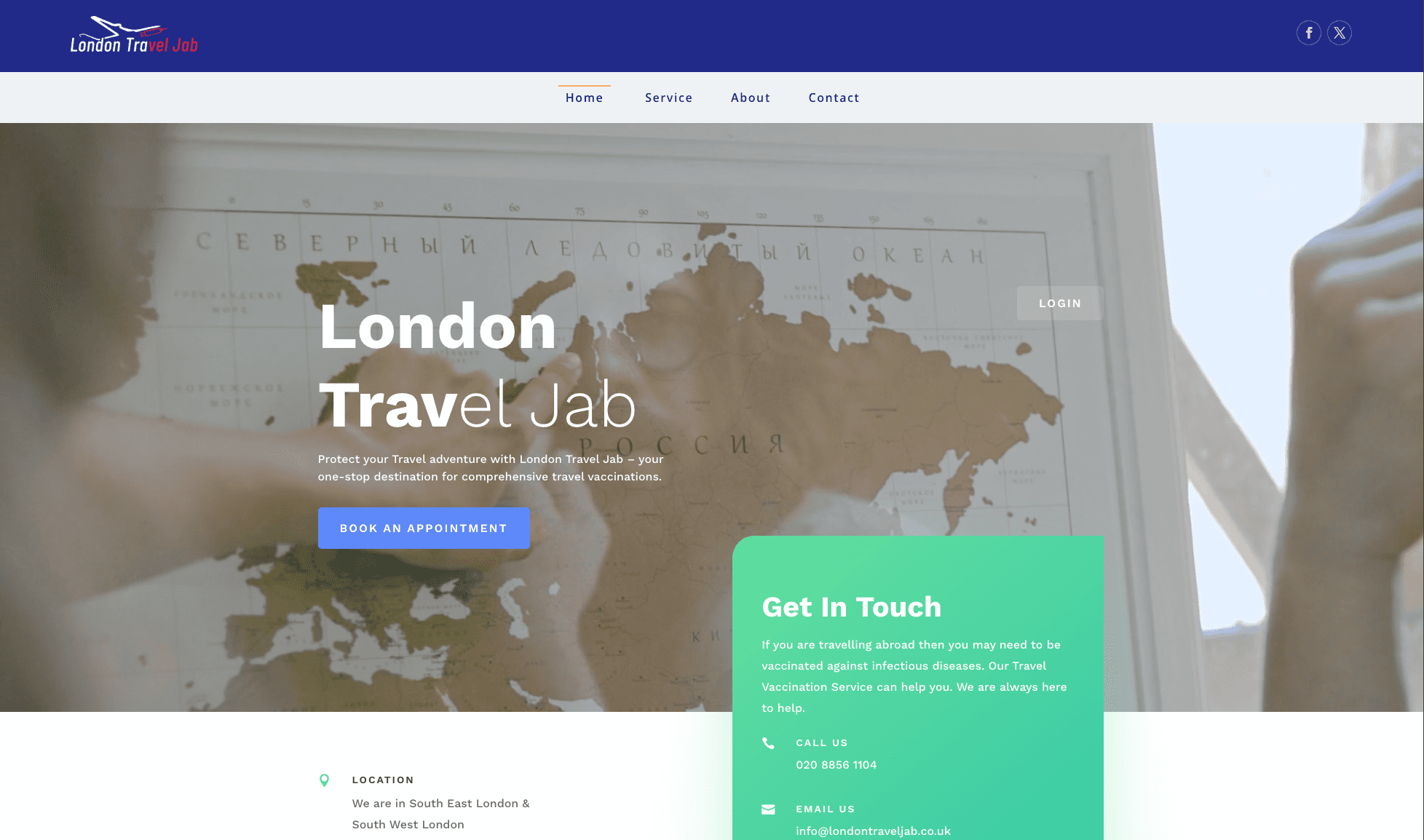 London Travel Jab